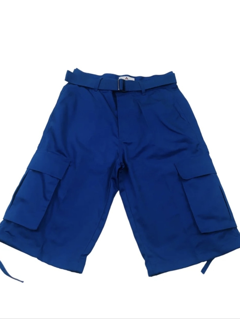 ALL ACCESS Royal Blue Men's Cargo Shorts with Belt